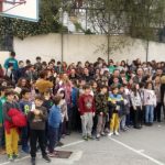 Επίσκεψη σε σχολεία της Χαλκίδας για την Εθνική μπάσκετ γυναικών