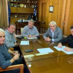 Γιώργος Σπύρου :  Συνάντηση με τον Πρόεδρο και μέλη της Διοίκησης του ΕΒΕ Εύβοιας
