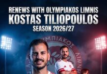 Ολυμπιακός Λίμνης: Ανανέωσαν οι “πυλώνες” Τηλιόπουλος και Γεωργίου!